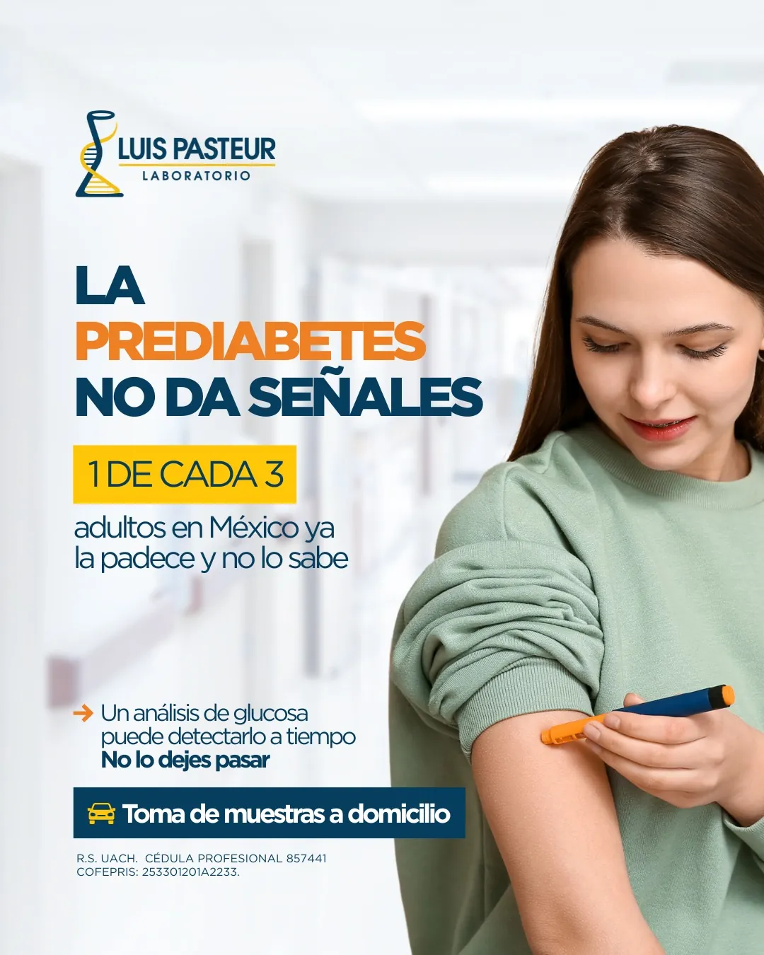 Laboratorio Luis Pasteur — pieza de redes sociales 5
