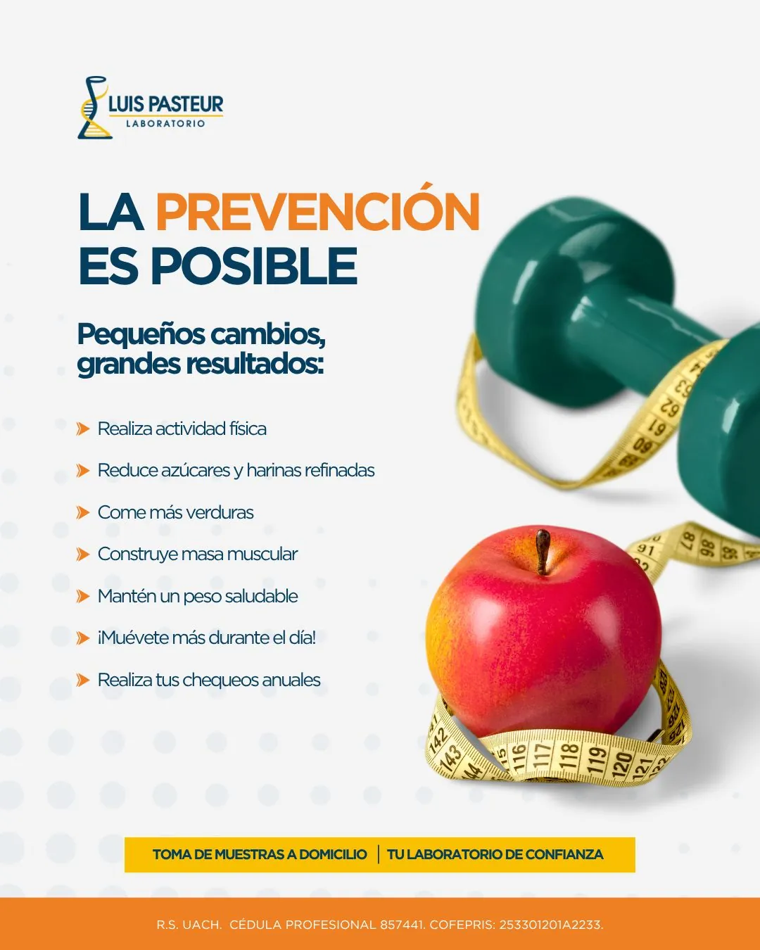 Laboratorio Luis Pasteur — pieza de redes sociales 8