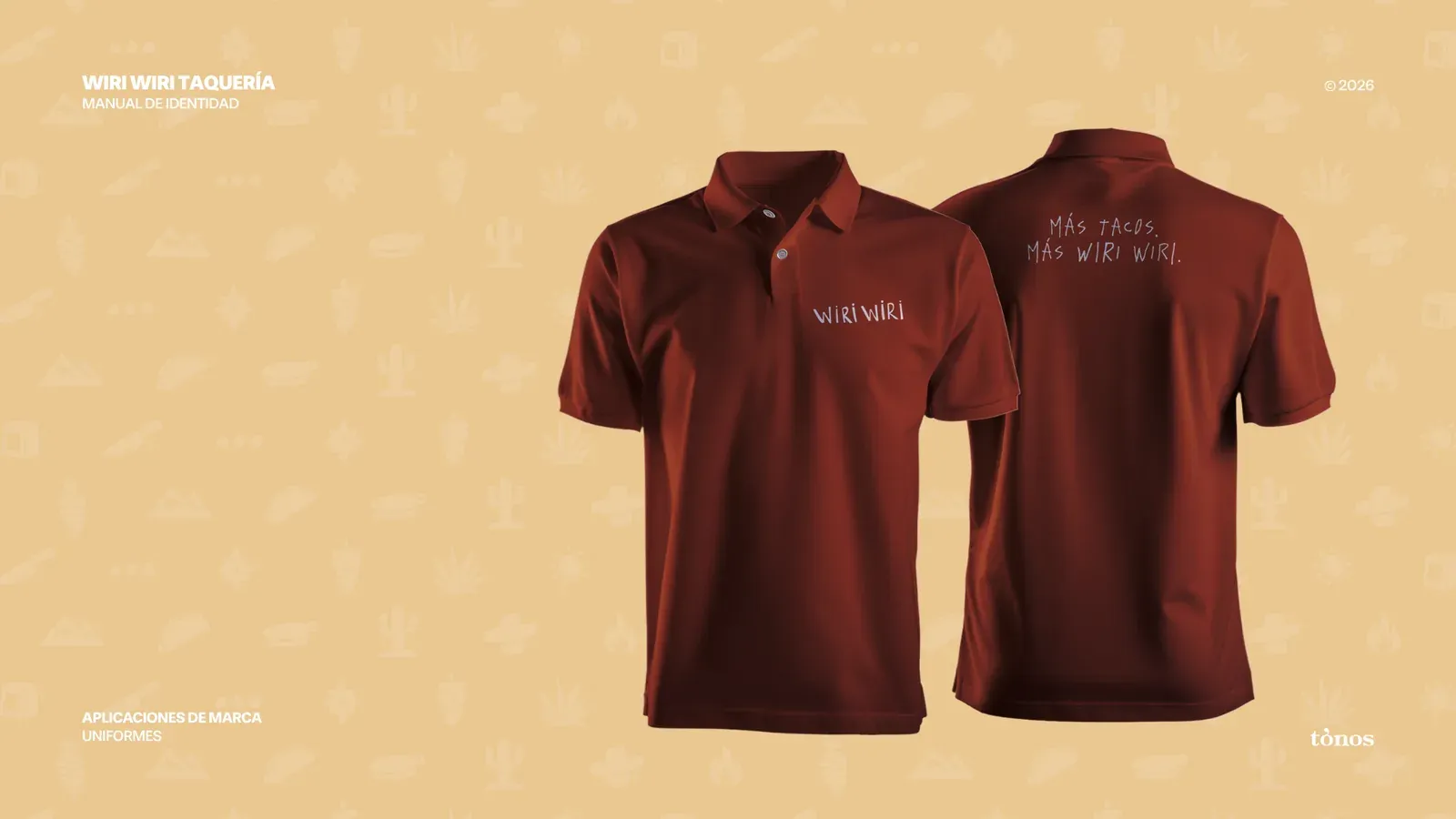 Wiri Wiri — Uniformes